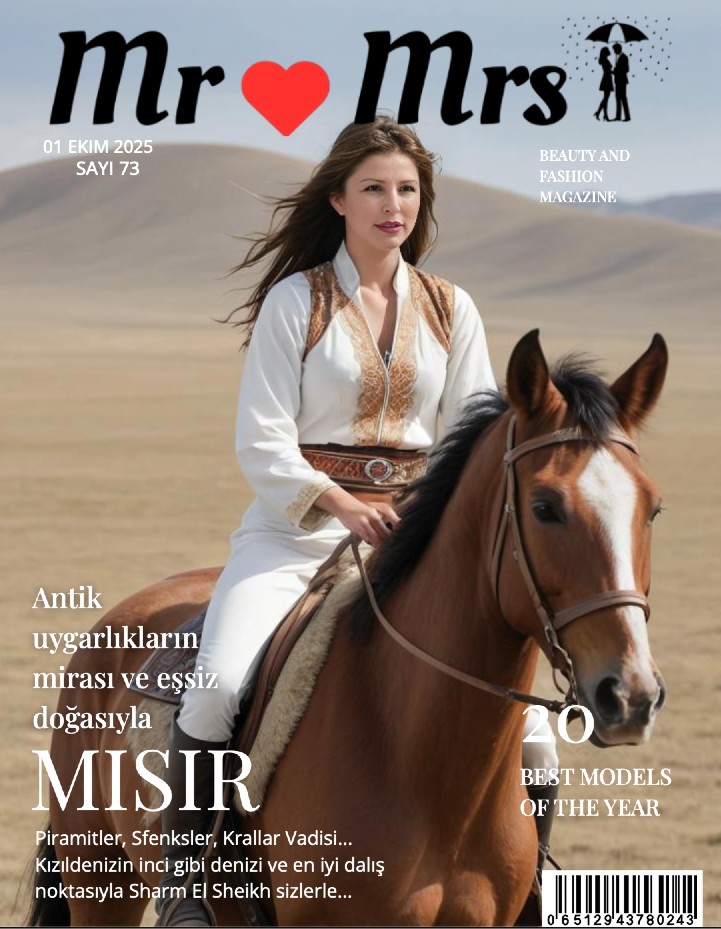 Mr & Mrs Dergisi – Ekim Sayısı Kapak