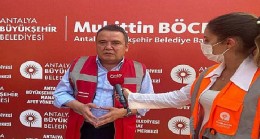 Başkan Böcek, ‘Siyasetin yeri ve zamanı değil’