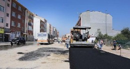 Eskişehir Ali Rıza Efendi Caddesi’nde asfalt çalışması başladı