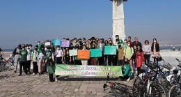 Oğuzhan Özkaya Karabağlar Fen Lisesi Öğrencilerinin Hazırladığı “Geleceğe Pedal Çevir” Çevre Projesi Bisiklet Etkinliği Yapıldı