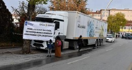 Halk ekmek mobil araçlarla sahada