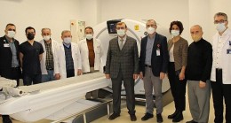 Sivas Numune Hastanemize ait 128 kesitli yeni bilgisayarlı tomografi cihazı, radyoloji ünitemizde hizmet vermeye başladı.