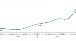 Tarımsal girdi fiyat endeksi (Tarım-GFE) yıllık 57,26, aylık 10,12 arttı