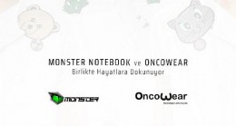Monster Notebook, kanserle mücadele eden çocuklara OncoWear’ın “p-shirt”leriyle destek oluyor!
