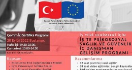 İş’te Psikososyal Sağlık ve Güvenlik Projesi kapsamında işyeri hekimleri için hazırlanan platform üzerinden ‘Gelişim Programı’ başladı