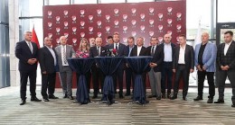 Süper Lig kulüplerinden Başkan Büyükekşi’ye geçmiş olsun ziyareti