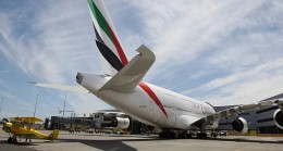 Emirates A380 Yeni Zelanda’ya iniş yaptı