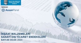 Türkiye İMSAD Dış Ticaret Endeksi sonuçlarını açıklandı: İnşaat malzemeleri ihracatı ocakta 2,24 milyar dolar oldu
