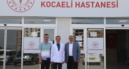 Defne'deki Kocaeli Hastanesi'ne bayram ziyareti
