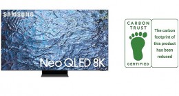 Samsung'un 2023 Neo QLED TV Serisi, Carbon Trust'tan 'Düşük Karbon' sertifikası almaya hak kazandı