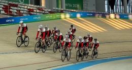 Türkiye Bisiklet Federasyonu Konya Olimpik Velodromunda Pist Bisikleti Temel Eğitim Programı