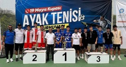 Ayak Tenisi '19 Mayıs Kupası' için oynandı