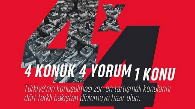 Türkiye’nin En Sıcak Gündem Konuları Dört Farklı Yorumla Karşınızda: “4×4” GAİN’de Yayında