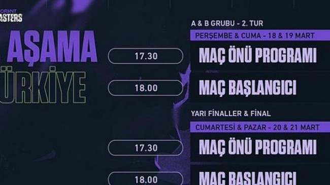 VCT 1. Aşama Masters Türkiye heyecanı artarak devam ediyor!