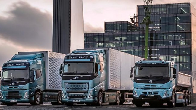 Volvo Trucks, karayolu taşımacılığında elektrikli araçlara geçmeye hazırlanıyor
