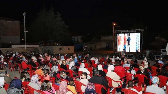 Eskişehir’de açık hava sinema geceleri devam ediyor