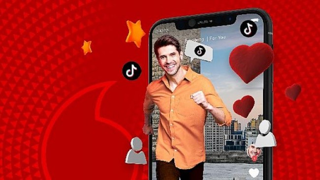 Sınırsız TikTok Türkiye’de ilk kez ve sadece Vodafone’da