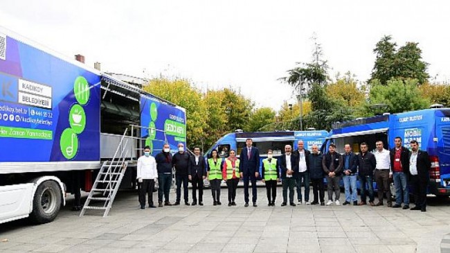 Kadıköy’de Gezici Aşevi Hizmete Girdi