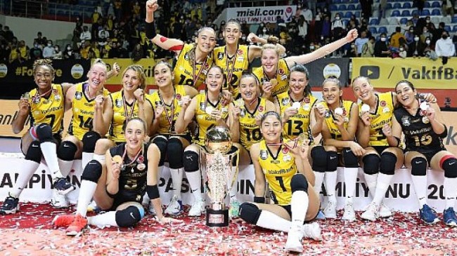 VakıfBank, Spor Toto Şampiyonlar Kupası’nın sahibi oldu