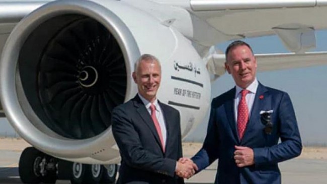 Rolls-Royce ve Etihad Havayolları’ndan, sürdürülebilir havacılık konusunda ortak vizyon taahhüdü