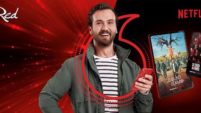 Vodafone Red’e Gelenlere 3 Ay Netflix Hediye