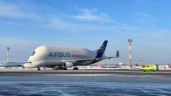 Airbus’ın ikonik taşıyıcı uçağı Beluga, küresel boyuttaki büyük kargo talebine hizmet vermeye hazır