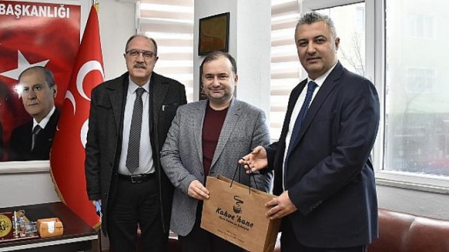Belediye Başkanı Ulaş Yurdakul’dan MHP Malkara İlçe Başkanı Uğur Günay’a Ziyaret