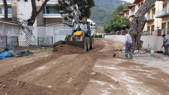 Kemer Belediyesinden Alt ve Üst Yapı Çalışmaları