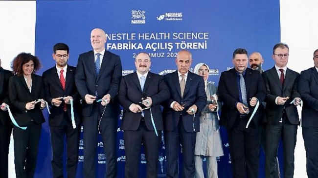 Nestlé Health Science, Türkiye’nin İlk Enteral Beslenme Ürünleri Fabrikasını Açtı