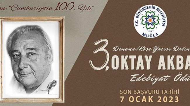 Oktay Akbal Edebiyat Ödülü başvuruları başladı