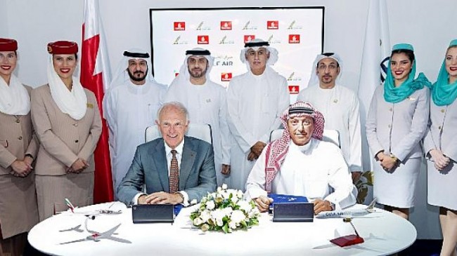 Emirates ve Gulf Air Ortak Uçuş Programını Başlattı