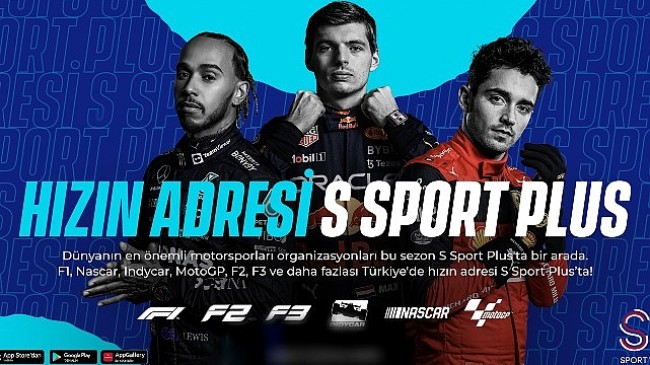 F1, INDYCAR ve Nascar S Sport Plus'ta Başlıyor