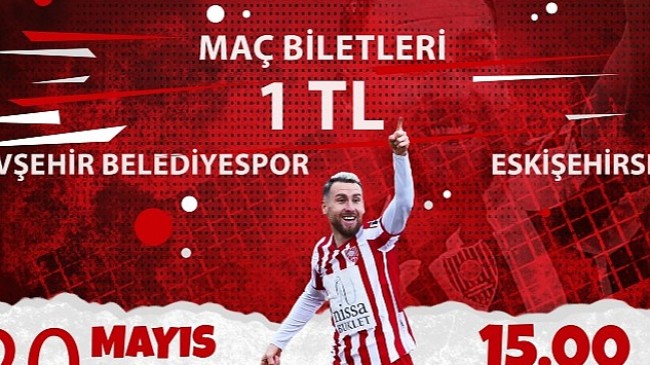 Eskişehirspor Maçı İçin Bilet Fiyatları 1 TL'ye Düşürüldü