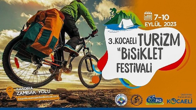 3. Kocaeli Turizm ve Bisiklet Festivali'ne