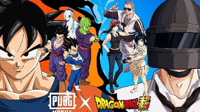 Anime Efsanesi Dragon Ball Super Karakterleri PUBG MOBILE'da Savaş Alanına İniyor