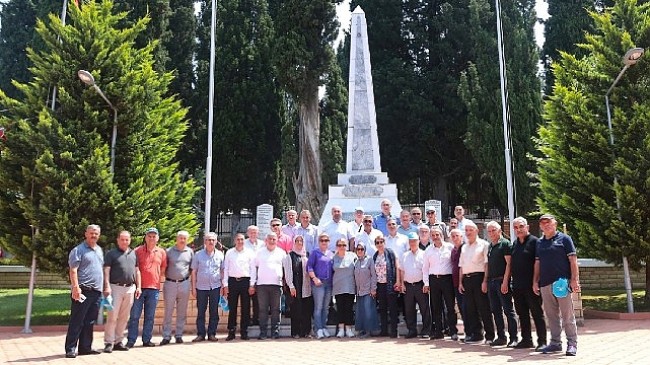 Muhtarlardan kentin kültürel yerlerine ziyaret