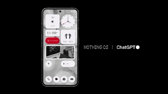 Nothing, ekosistemine ChatGPT'yi entegre etti