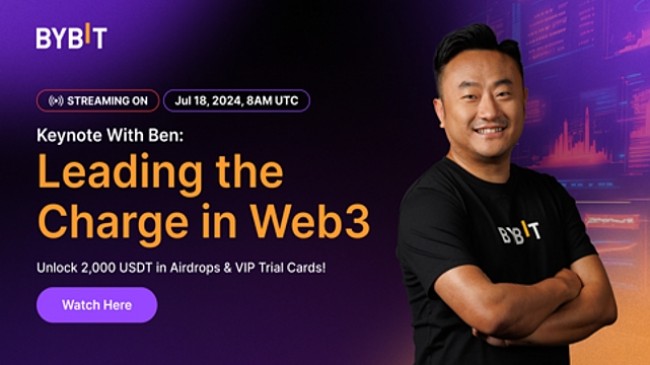Bybit CEO’su Ben Zhou Vizyonunu Açıklayacak