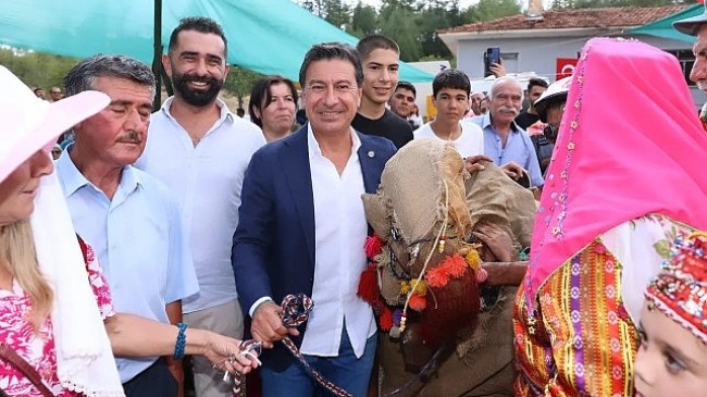 Başkan Aras Seydikemer’de Kültür Şenliği’ne Katıldı