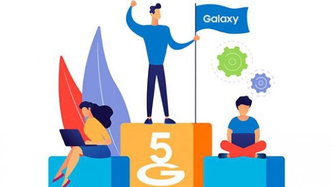Samsung 5G akıllı telefonlarda küresel satışlarda ilk sırada