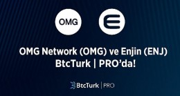 OMG Network (OMG) ve Enjin (ENJ) de BtcTurk | PRO’da