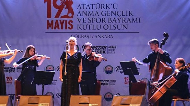 Gölbaşı Belediyesi 19 Mayıs Atatürk’ü Anma Gençlik ve Spor Bayramı’nda operanın ezgilerini evlere taşıdı.