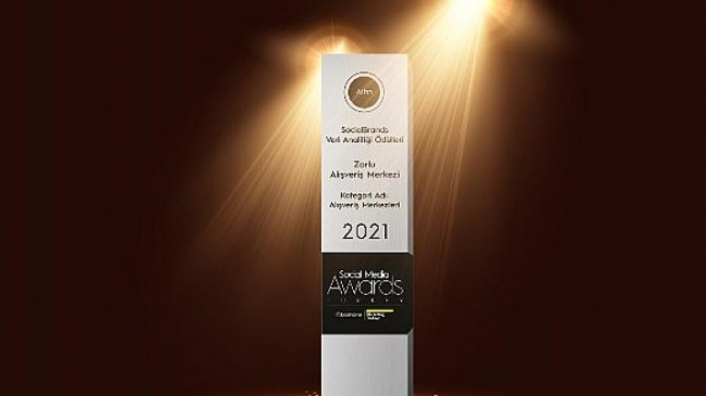 Social Media Awards Turkey’den ‘Alışveriş Merkezleri’ Kategorisinde Zorlu Center’a Altın Ödül