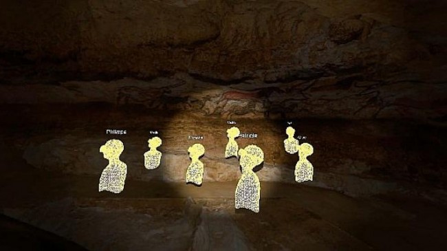 Tarihi mağaraya üç boyutlu yolculuk
