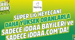Süper Lig heyecanı daha yüksek oranlarla sadece sabit iddaa bayileri ve sadece iddaa.com’da!