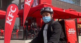 KFC Türkiye’de Bisikletli Kurye Dönemi Başladı