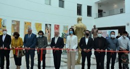 Kıbrıs Modern Sanat Müzesi’nin düzenlediği “Geleceğin Ortamı” ve “Karma Heykel” sergileri açıldı