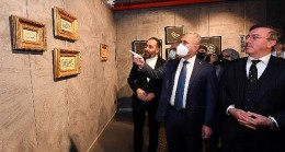 Mustafa Cemil Efe’nin Cevher Hüsn-i Hat Sergisi Üskidar’da Başladı