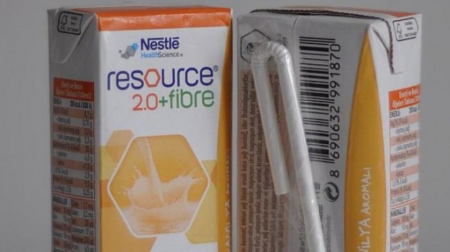 Nestlé Health Science Türkiye’nin yerli enteral beslenme ürünleri, artık kağıt pipetli