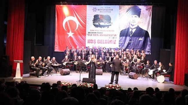 Aydın Büyükşehir Belediyesi Ege’den Anadolu’ya Konseri Düzenledi